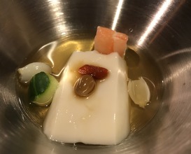 Tofu in Dashi