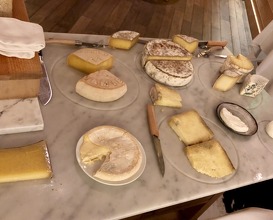 Cheeseboard from the region 