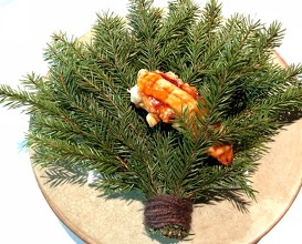 Langoustine from Midsund, pine and garum 
