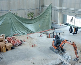 Interior 'design' of the construction site