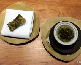 chawanmushi (Japanese egg custard) topped with caviar