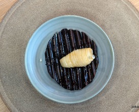 squid in seaweed butter 