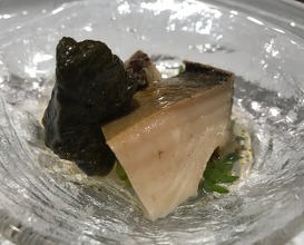 Abalone with its liver sauce