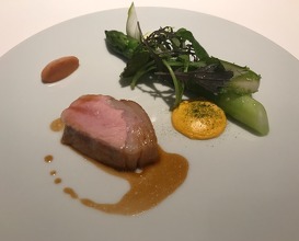 Roasted Porc / Asparagus / Sabayon