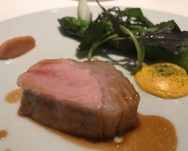 Roasted Porc / Asparagus / Sabayon