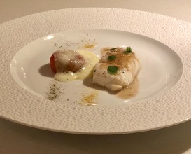 Turbot fish with camone tomato