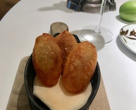 Souffléed potato