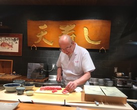 Lunch at 天寿し 京町店