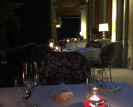 Dinner at Grand Hotel a Villa Feltrinelli