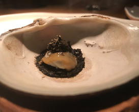 200 year old Mahogany clam & mushroom