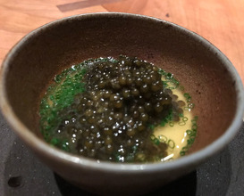 chawanmushi, frantzén prestige caviar, aged pork broth