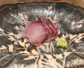 Isaki sashimi