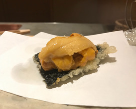 Kombu sandwich with uni