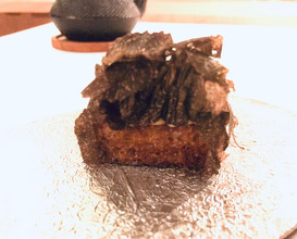 French toast "grande tradition 2008", grilled bone broth à la truffe