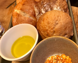 Bread and olive oil