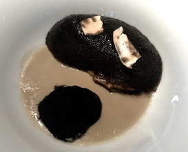 2015 "The Truffle" with fermented wild mushrooms and collard greens