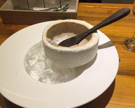 Coconut and kiwi dessert
