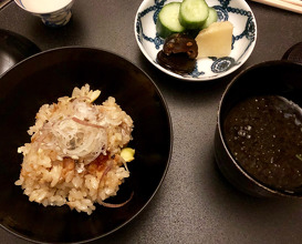 Dinner at Kashiwaya (柏屋)