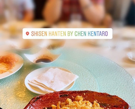 Meal at Shisen Hanten  – Singapore