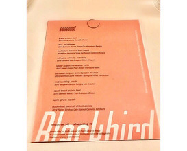 Meal at Blackbird  – Chicago