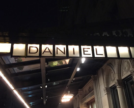Meal at NY – Daniel 