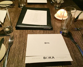 Meal at Chicago – Boka 