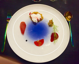 Meal at Chicago – Alinea ‘Kitchen Table’  (2016)