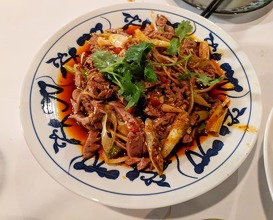 Dinner at Sichuan Manor