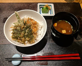 Dinner at Tempura Matsui