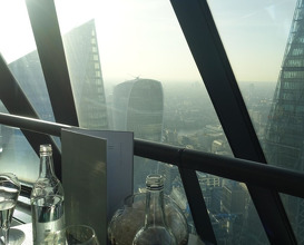 Meal at Helix at The Gherkin