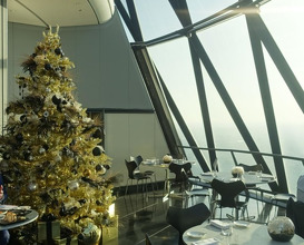 Meal at Helix at The Gherkin