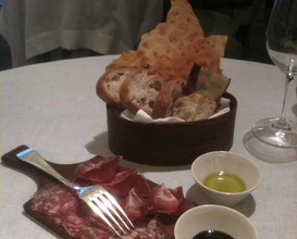 Meal at Murano