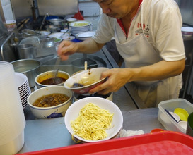 Meal at Tai Hwa Pork Noodle