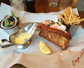 Meal at Burger and Lobster