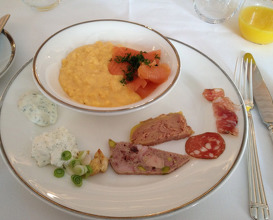 Meal at The Connaught Hotel Brunch