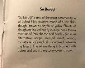 "SU BOREGI" with grilled shrimp, shrimp dough, collard, shrimp cream and dust