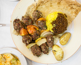 Dinner at מסעדת דיאנא مطعم ديانا Diana Restaurant