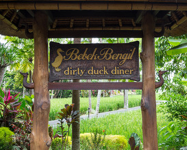 Dinner at Bebek Bengil, Dirty Duck Diner