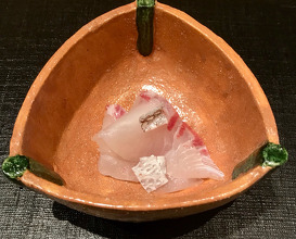 Sea bream salt soysalt wasabi