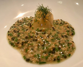 FISH MAW caviar, quinoa