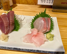 Late night sashimi  at Shukuzu
