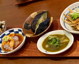 Dinner at Sarashina Fujii (更科藤井)