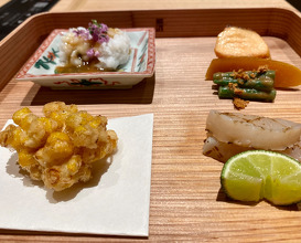 Dinner at 二条 やま岸 Nijo Yamagishi