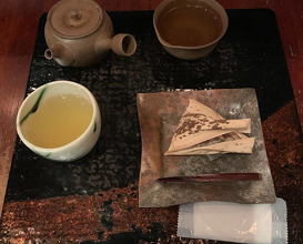 Dinner at Green tea House  茶の葉