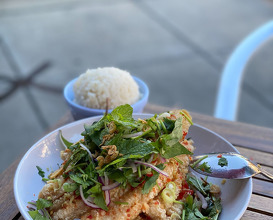 Dinner at Thip Khao