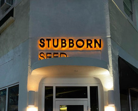 Dinner at Stubborn Seed
