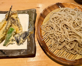 Dinner at Kyorakutei (天ぷら 蕎楽亭)