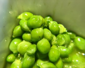 Peas in their juice 