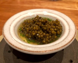 Chawanmushi, frantzen “prestige oscietra caviar” , aged pork broth