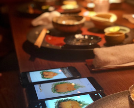 Dinner at Tempura Motoyoshi (天ぷら 元吉)